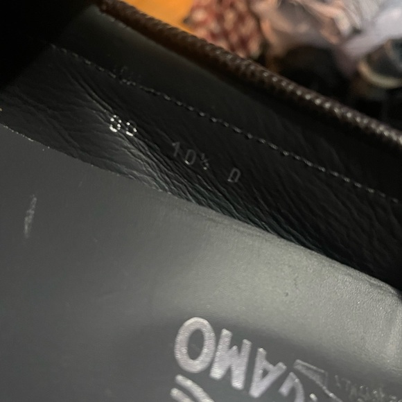 Salvatore Ferragamo Brown Leather Loafers with Horsebit Detail - Picture 9 of 10